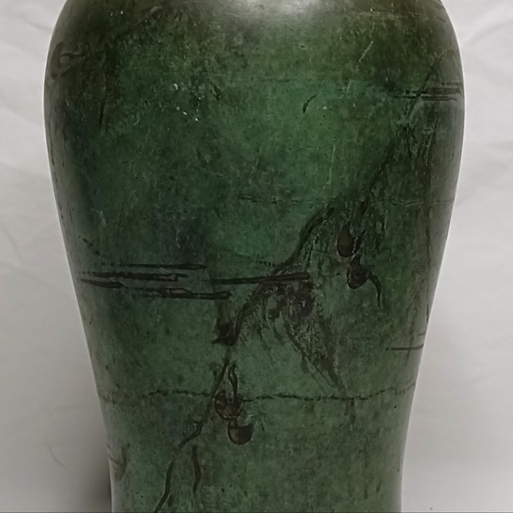 Mid Century Ikora Patinated Bronze Vase MADE IN GERMANY
